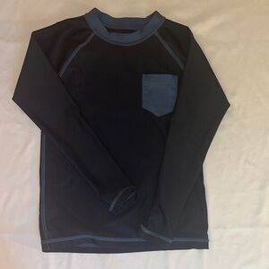 Crewcuts Navy Long Sleeve Rash Guard